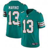 Nike Miami Dolphins #13 Dan Marino Aqua Green Alternate NFL Vapor Untouchable Limited Jersey,baseball caps,new era cap wholesale,wholesale hats